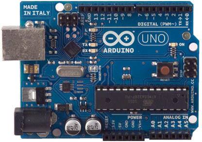 Image of Arduino Uno board