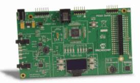 Image of Microchip’s DM164134 board