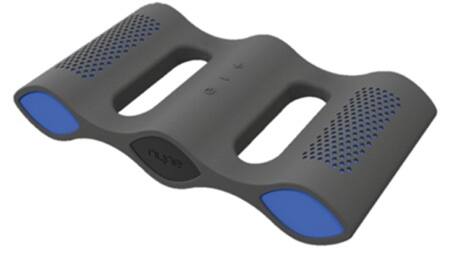 A waterproof Bluetooth-enabled speaker