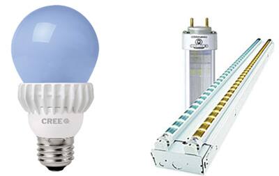 Cree’s latest TW 60 W bulb and LEDdynamics’ EverLED