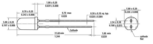 Avago HLMP-Cx1A LED schematic