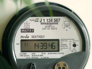 Itron Sentinel smart meter