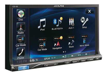 Image of automotive infotainment system