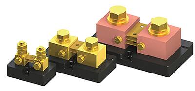 Image of high-current shunt resistors