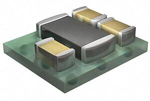 Image of Texas Instruments' MicroSIP-packaged switching regulator