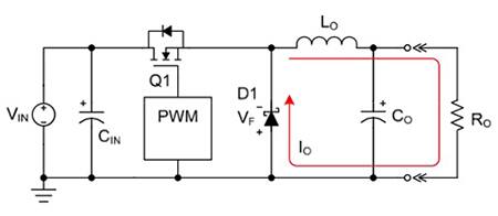 Diagram of Fairchild Semiconductor switching power supply