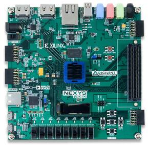 Image of Digilent Nexys Video FPGA Board