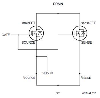 NXP Semiconductors 电流检测 MOSFET 图