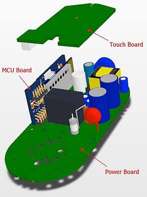 Atmel 智能插头参考设计图