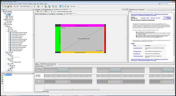 Image of Microchip’s Display Manager software (click for full-size)