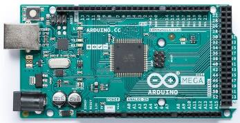 Arduino Mega 2560 Rev3 开发板的图片