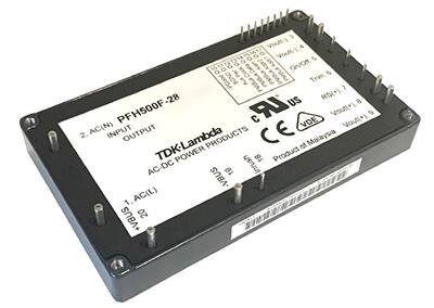TDK-Lambda 的 PFH500F 系列 AC-DC 电源转换器图片