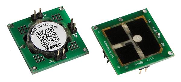 Spec Sensors 丝网印刷安培型气体传感器图