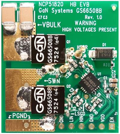 Onsemi NCP51820GAN1GEVB EVB 包括一个 NCP51820 驱动器图片