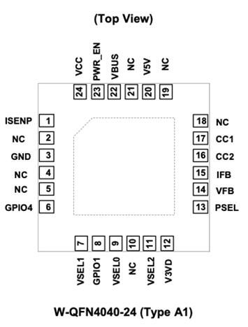 Diagram of Diodes Incorporated AP33771 sink controller