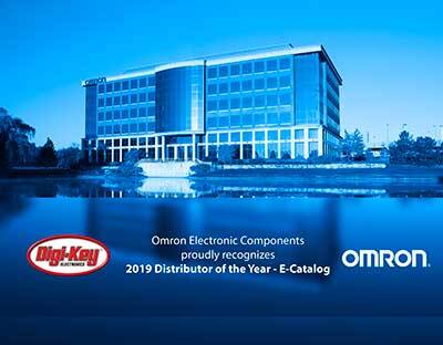 Image of Digi-Key Named 2019 Distributor of the Year - E-Catalog by Omron Electronic Components