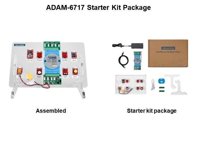 Image of Advantech ADAM-6717SK Intelligent I/O Gateway Starter Kit - Package