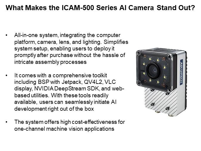 Image of Advantech ICAM-500 Series Industrial AI Camera Development Kit - What Makes It