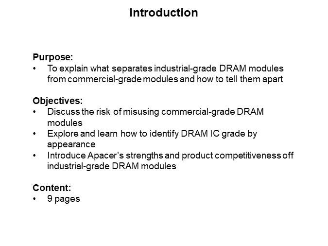 Image of Apacer What Sets Industrial-Grade DRAM Modules Apart - Slide1