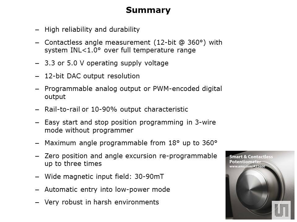 AS5600 Magnetic Position Sensor Slide 12