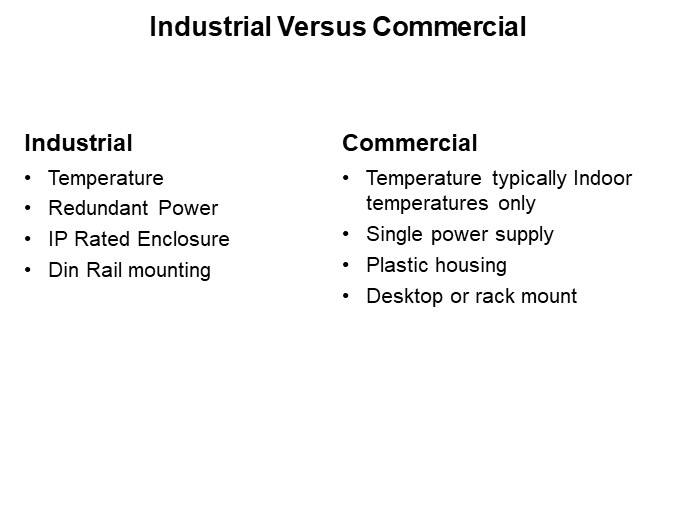 Industrial Versus Commercial