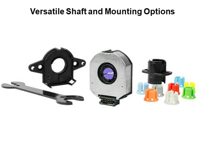 Versatile Shaft and Mounting Options