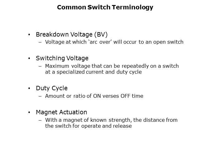 Reed Switch Basics Slide 13