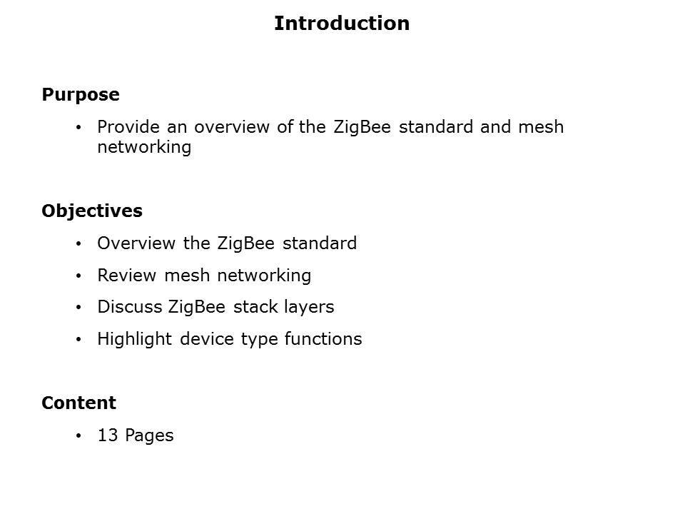 ZigBee in a Nutshell Slide 1