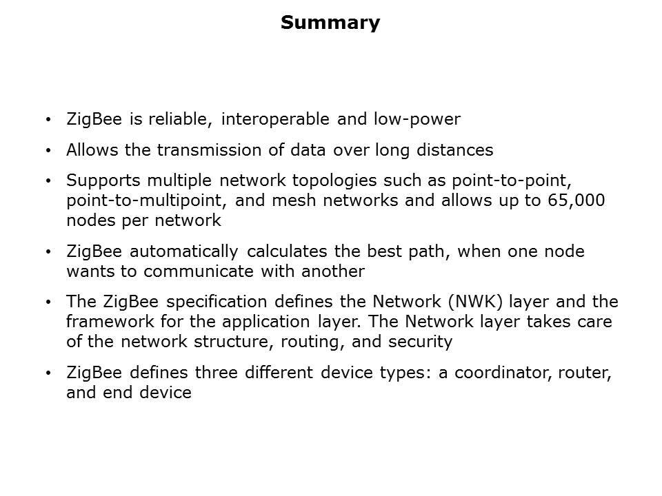 ZigBee in a Nutshell Slide 13