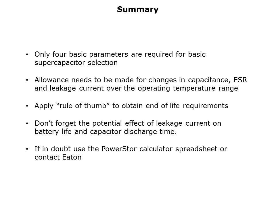 PowerStor Supercapacitors Slide 22