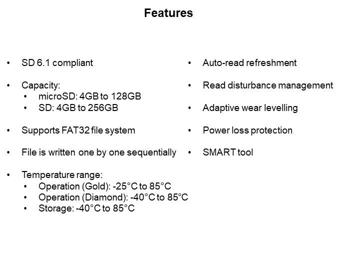 Image of Flexxon Write-Once-Read-Many (WORM) Memory Card - Features