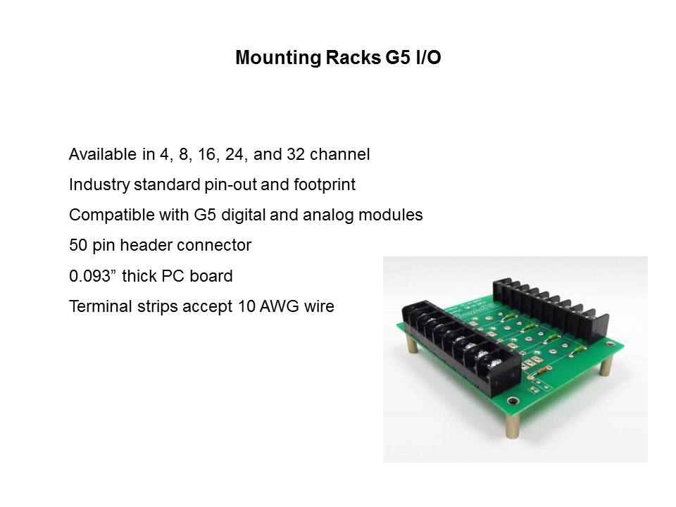 mounting racks g5 io