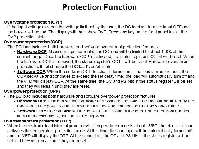 Protection Function