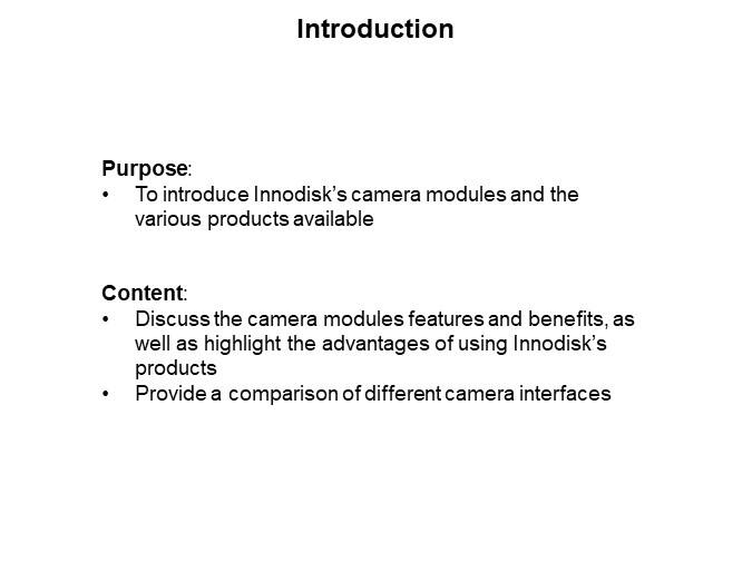 Image of Innodisk Camera Modules - Introduction