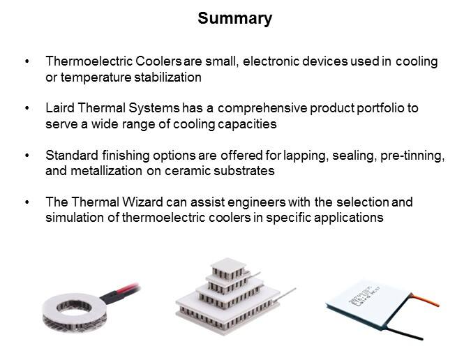 Image of Laird Thermal Systems Thermoelectric Cooler - Slide13
