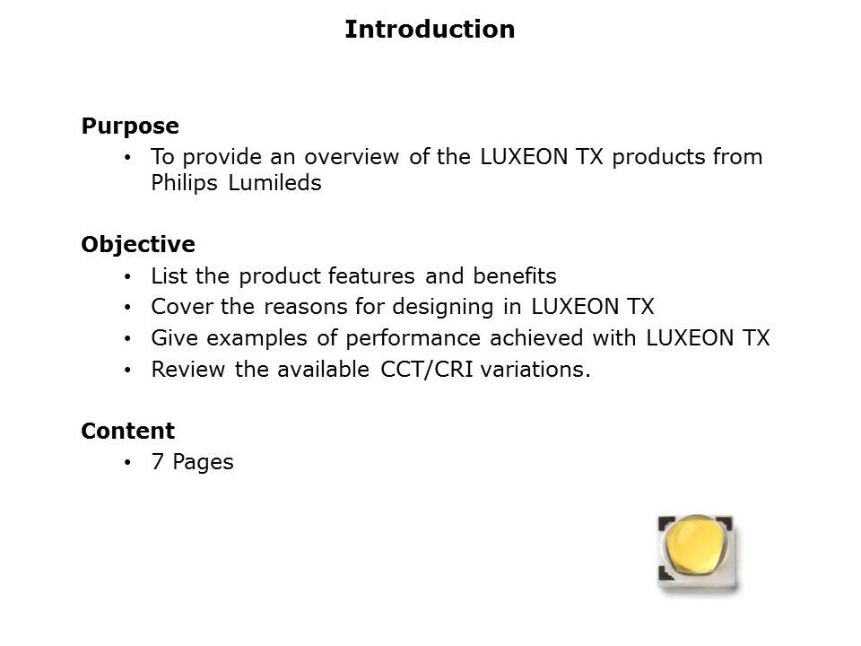 Luxeon TX Slides 1