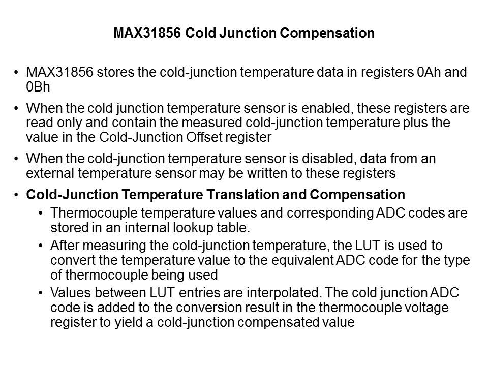 MAX31856 Precision Thermocouple to Digital Converter with Linearization Slide 16