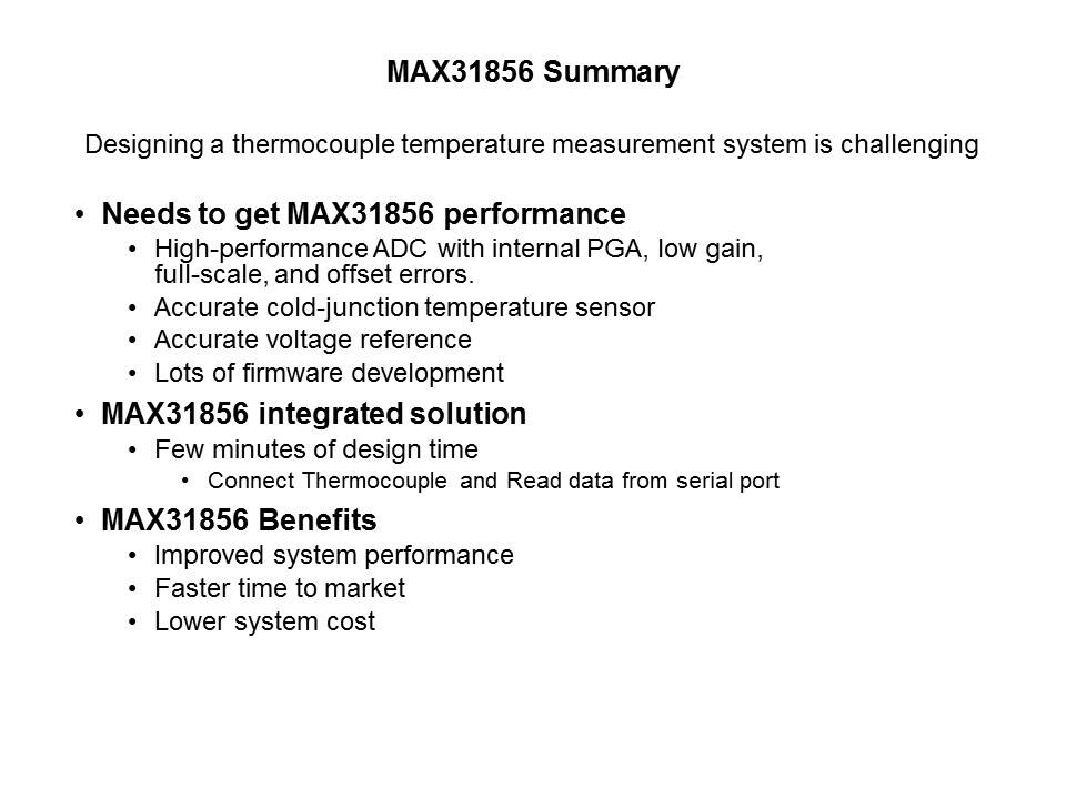 MAX31856 Precision Thermocouple to Digital Converter with Linearization Slide 19