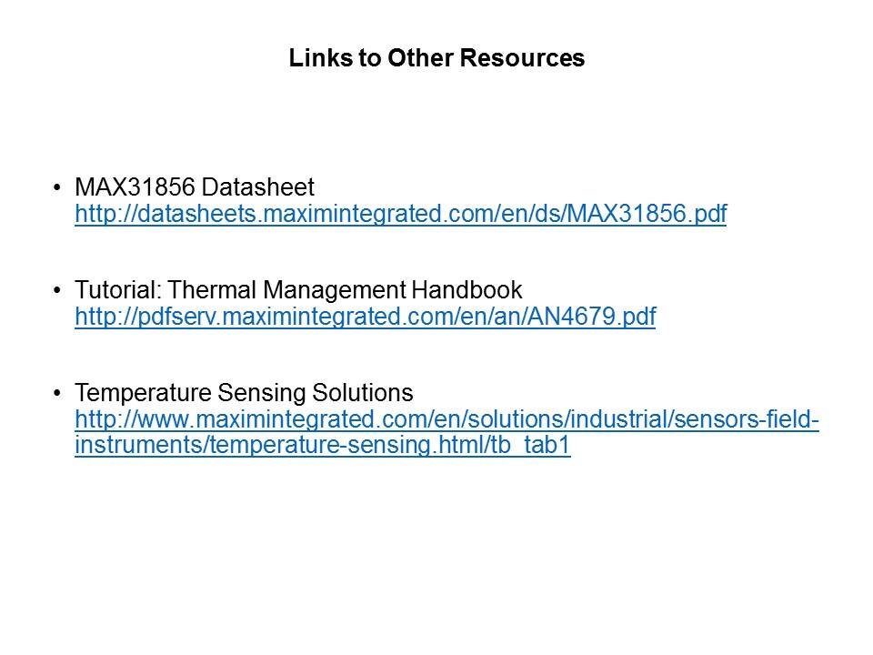 MAX31856 Precision Thermocouple to Digital Converter with Linearization Slide 20