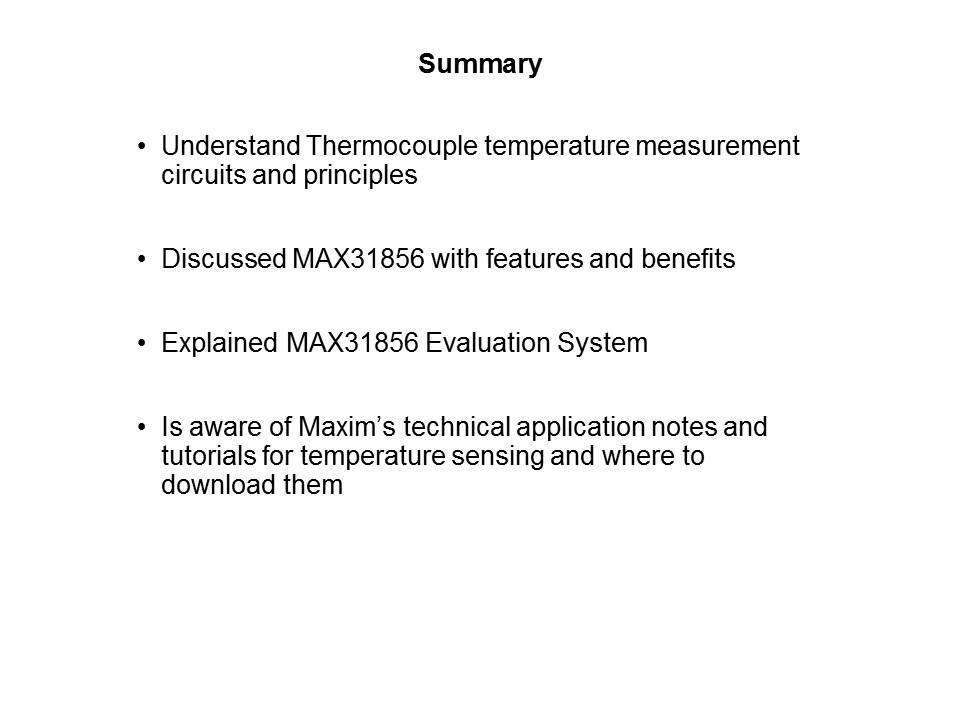 MAX31856 Precision Thermocouple to Digital Converter with Linearization Slide 21