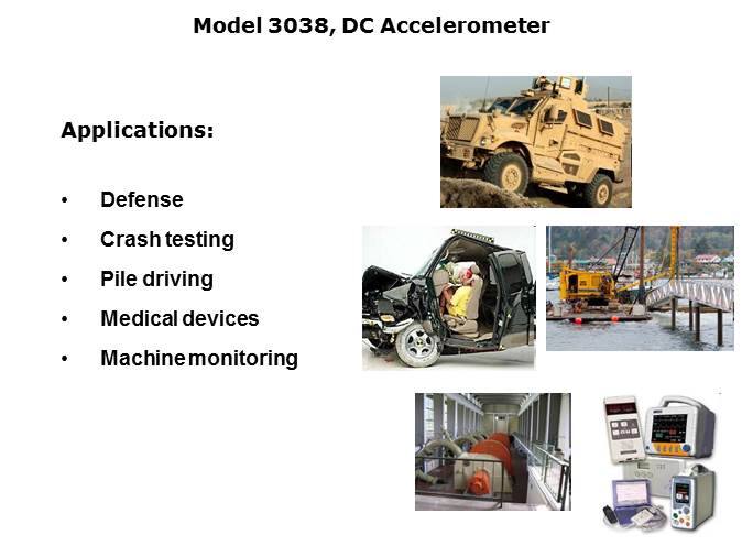 Model 3038 DC Accelerometer Slide 5