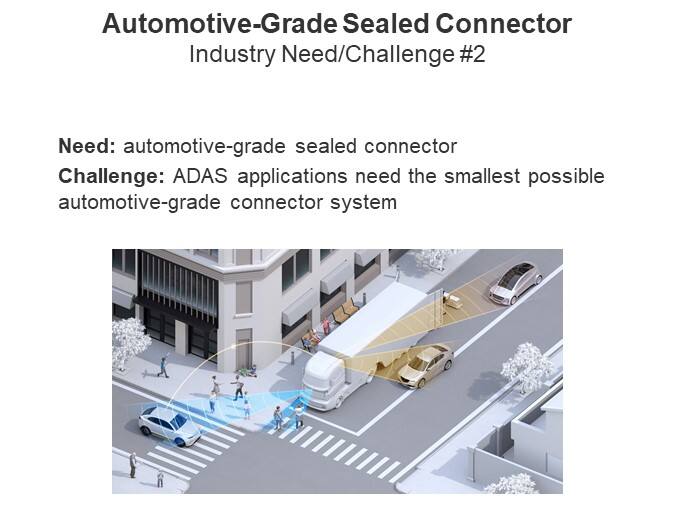 Automotive-Grade Sealed Connector - Industry Need/Challenge #2