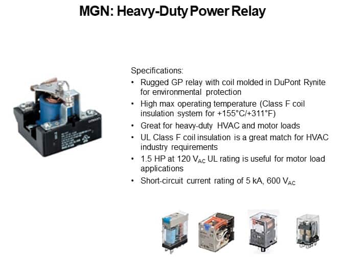 MGN: Heavy-Duty Power Relay