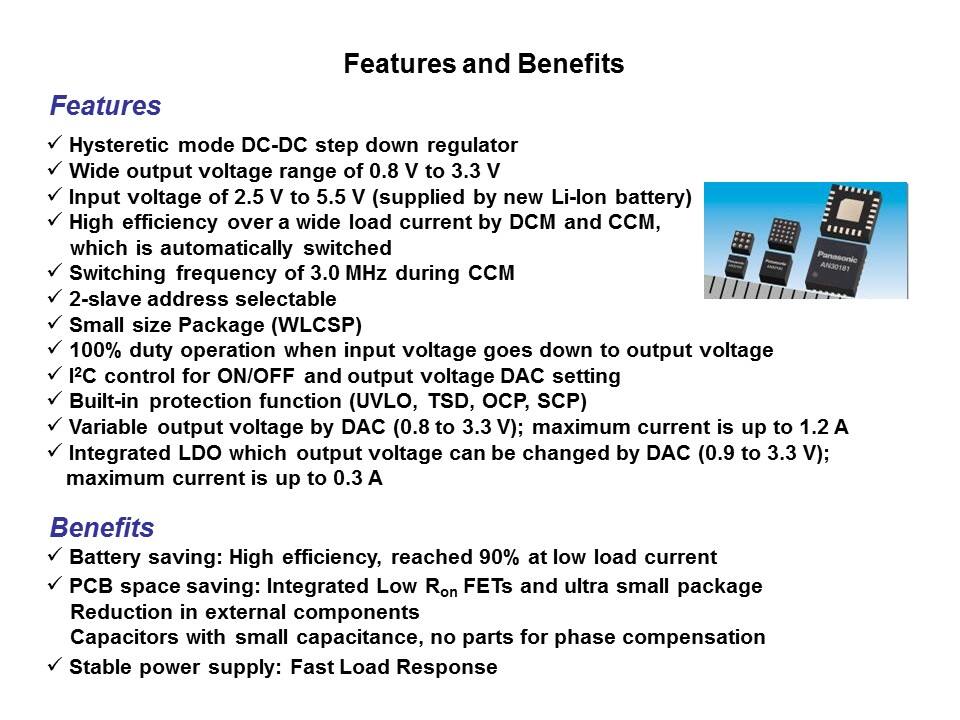 AN3018xA Series DC-DC Step-Down Regulators Slide 8