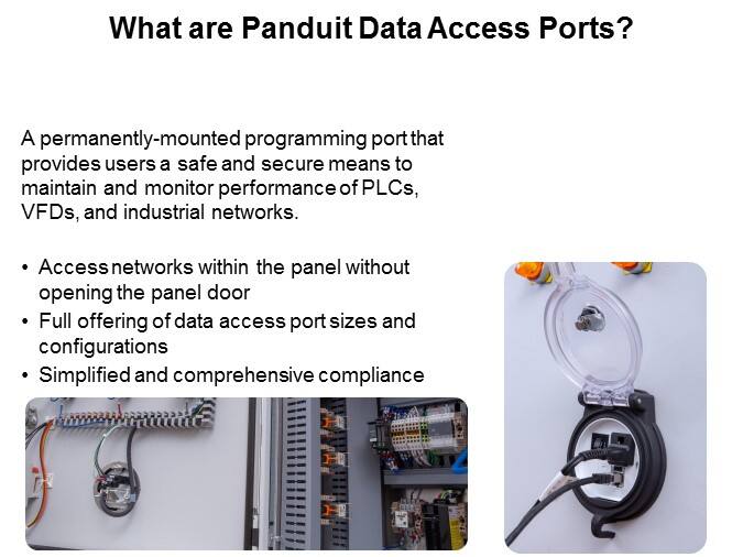 What are Panduit Data Access Ports?