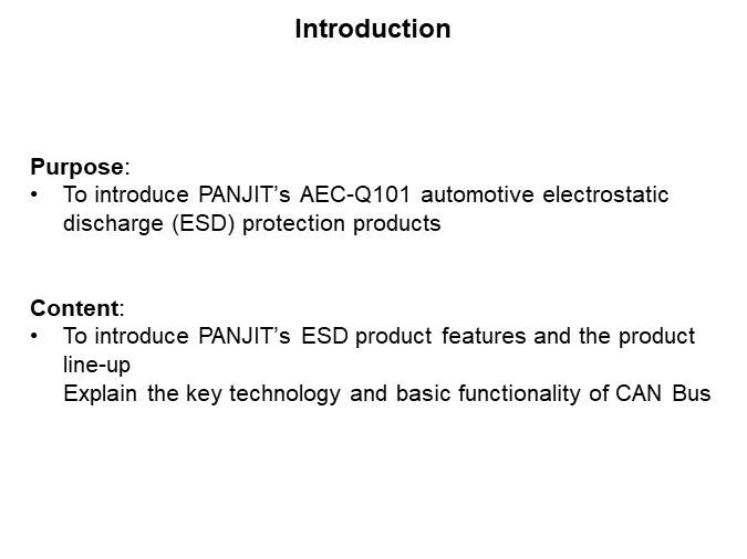 Image of PANJIT Automotive ESD Protection - Introduction