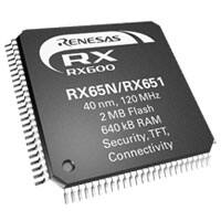 Image of Renesas RX65 MCU