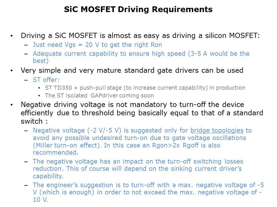 Silicon Carbide MOSFETs Slide 24
