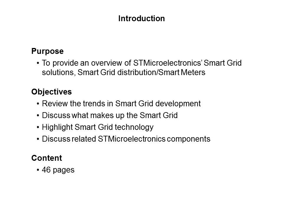 Smart Grid Solutions: Smart Grid Distribution/Smart Meters Slide 1