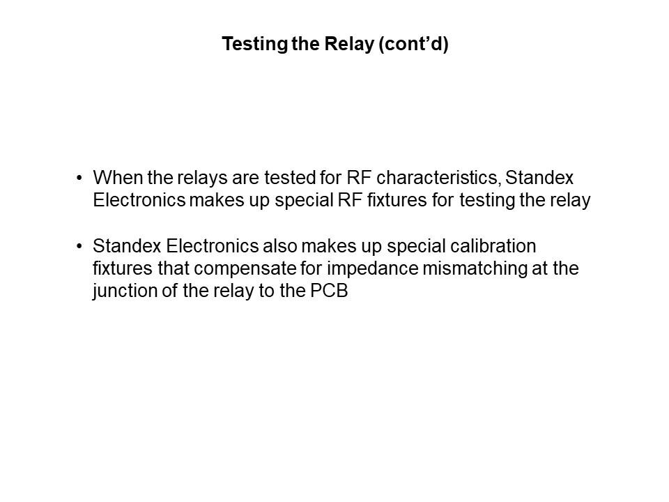RF Reed Relays Presentation - Part 2 Slide 17